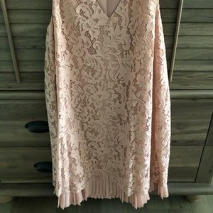 Bcbgeneration dress 2 layers, lace